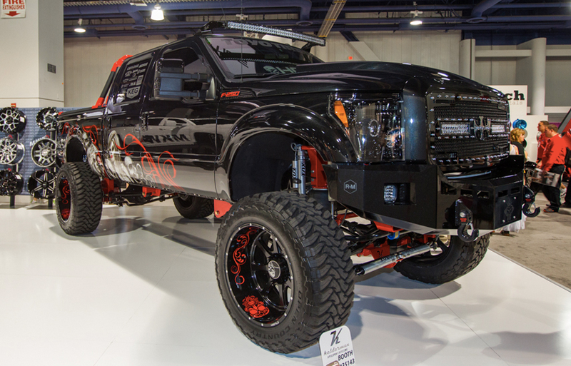 Illustration for article titled Your Guide To The Most Extreme Rich Redneck Trucks Of Las Vegas